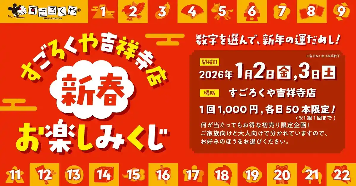 吉祥寺店の新春初売り